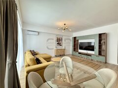 Rond Alba Iulia, Decebal, apartament 2 camere lux, totul nou, prima inchiriere, loc parcare