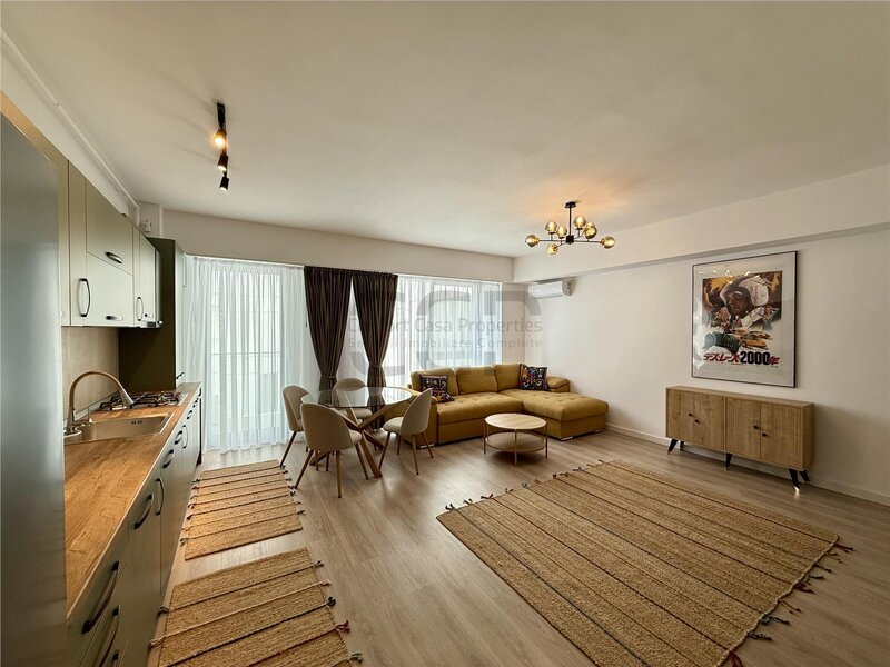 Rond Alba Iulia, Decebal, apartament 2 camere lux, totul nou, prima inchiriere, loc parcare.